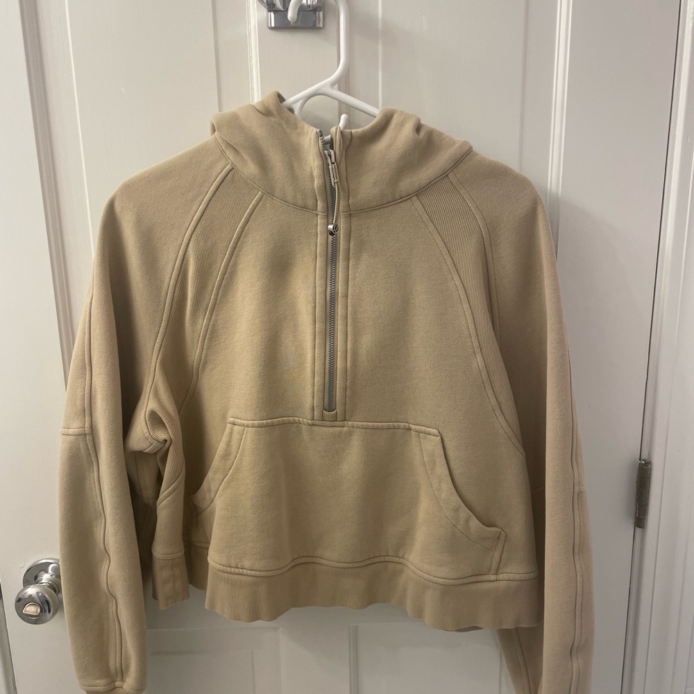 lululemon scuba half zip hoodie